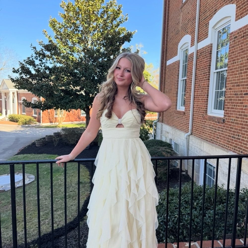 Chic Yellow Prom/Formal Dress